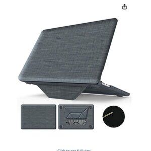 LaptopProtective Case With Vent Cutouts Shockproof Fits Macbook Air Laptops 15"
